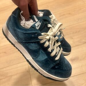 Nike Green Velvet Women’s Dunk Lows